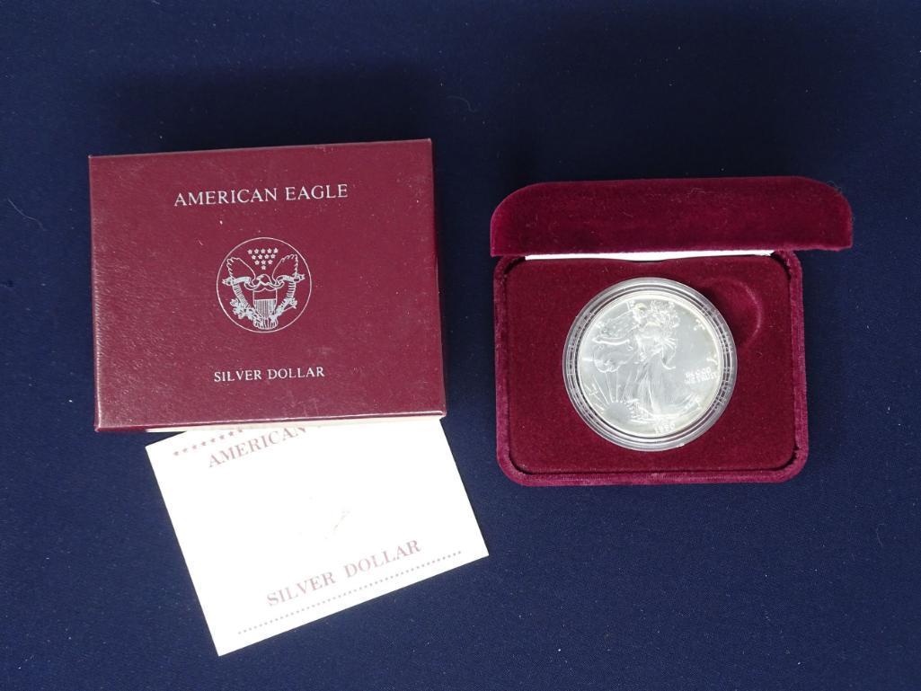 1990 1 Oz. Silver Eagle BU