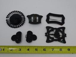 Various Mourning Jewelry