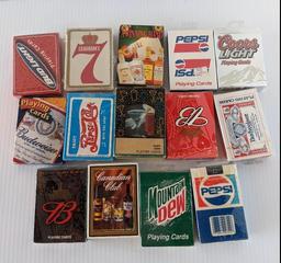 14 Decks of playing cards