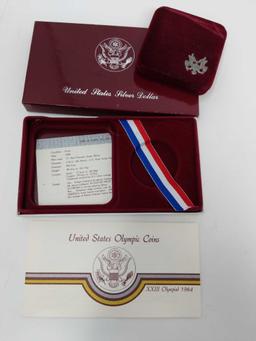 1984 Olympic Commemorative proof dollar