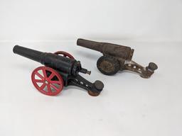 Two Carbide Cannons