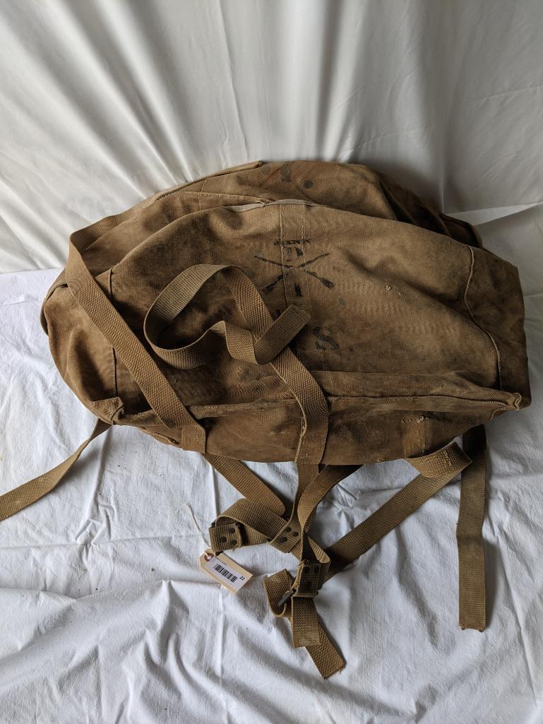 WWII Tent in Canvas Bag