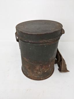 WWII German Gas Mask in Canister