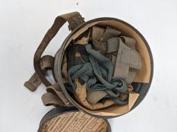 WWII German Gas Mask in Canister