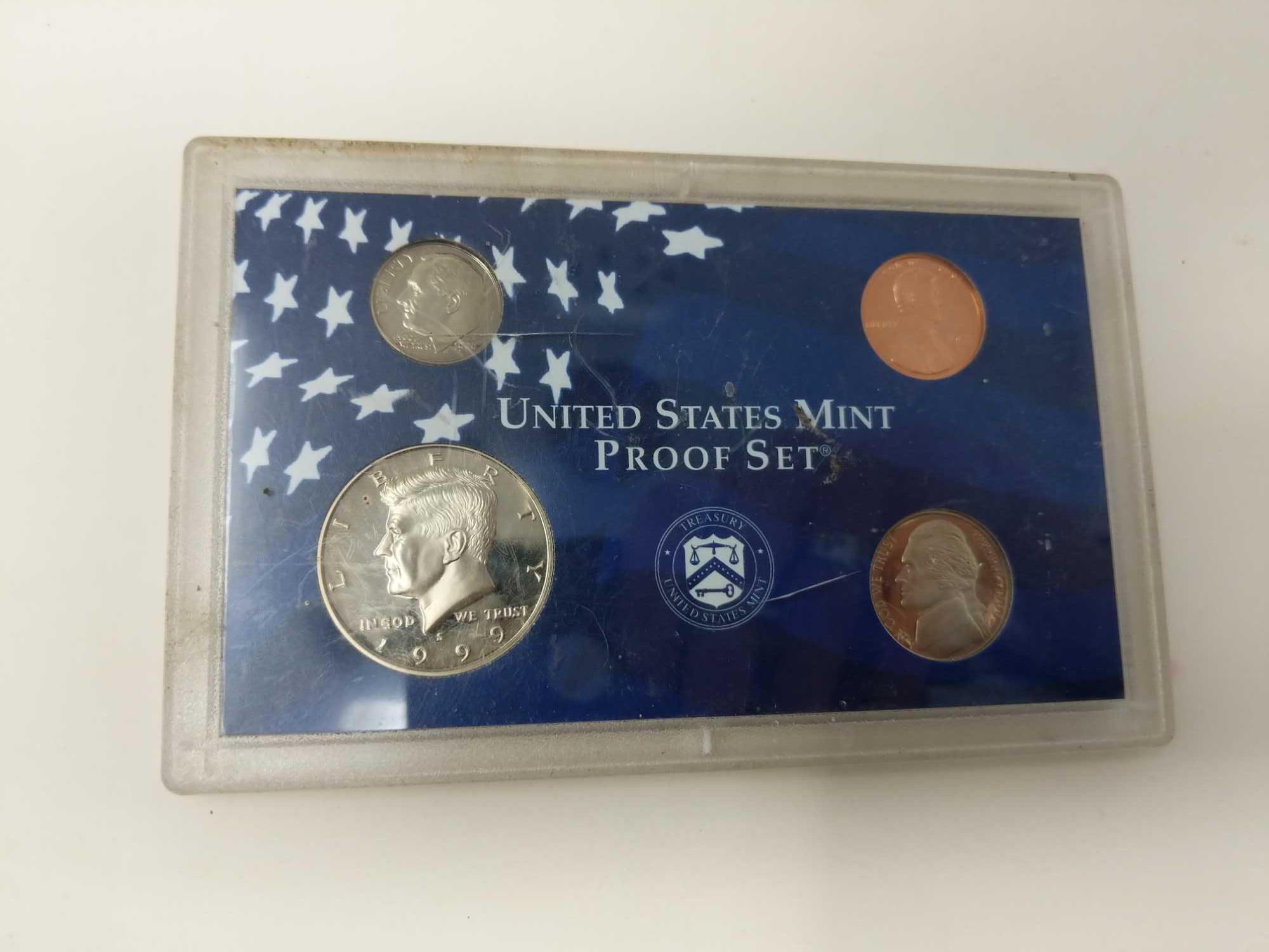 1999 Proof Set, Nickels Sets, Coin Book