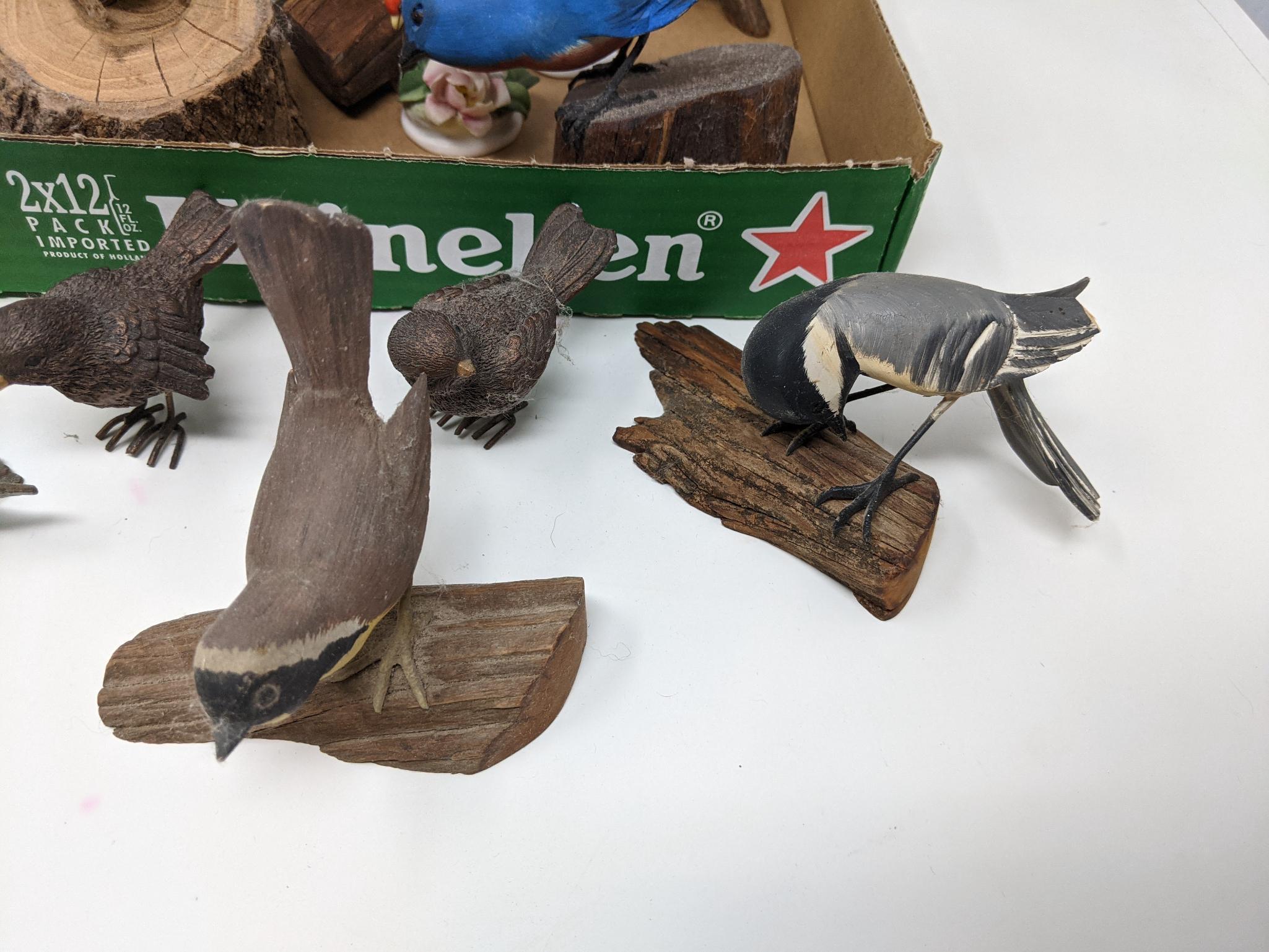 Lot of Bird Figures