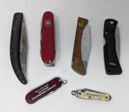 6 Pocket Knives