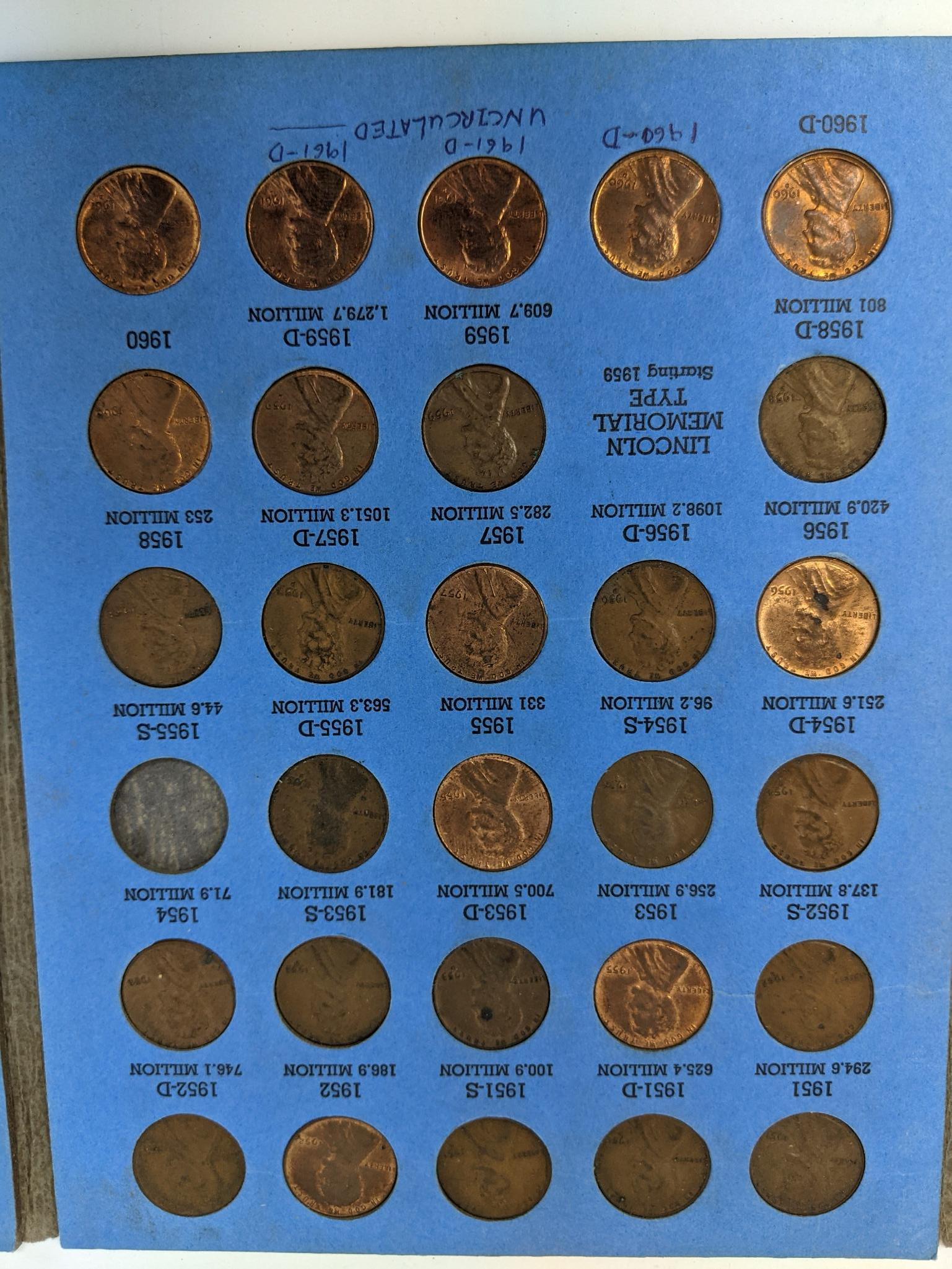 2 Part Sets of Lincoln Cents