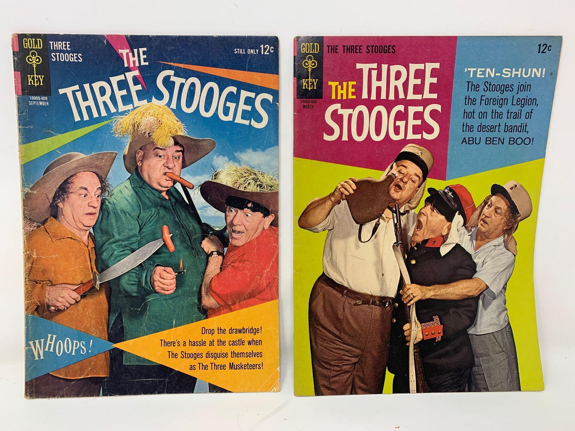 The Three Stooges Comic Books By K.K Publications