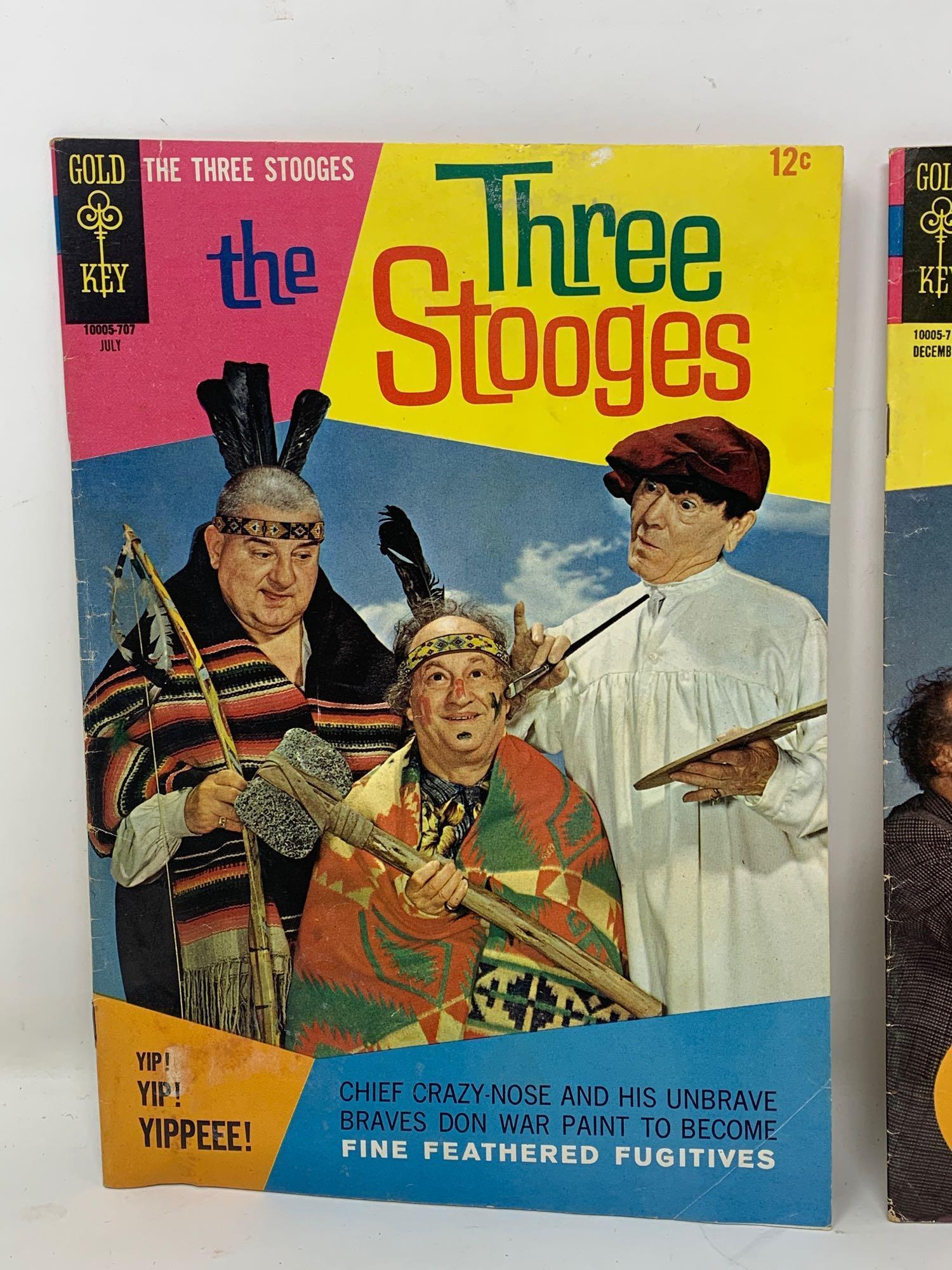 The Three Stooges Comic Books By K.K Publications