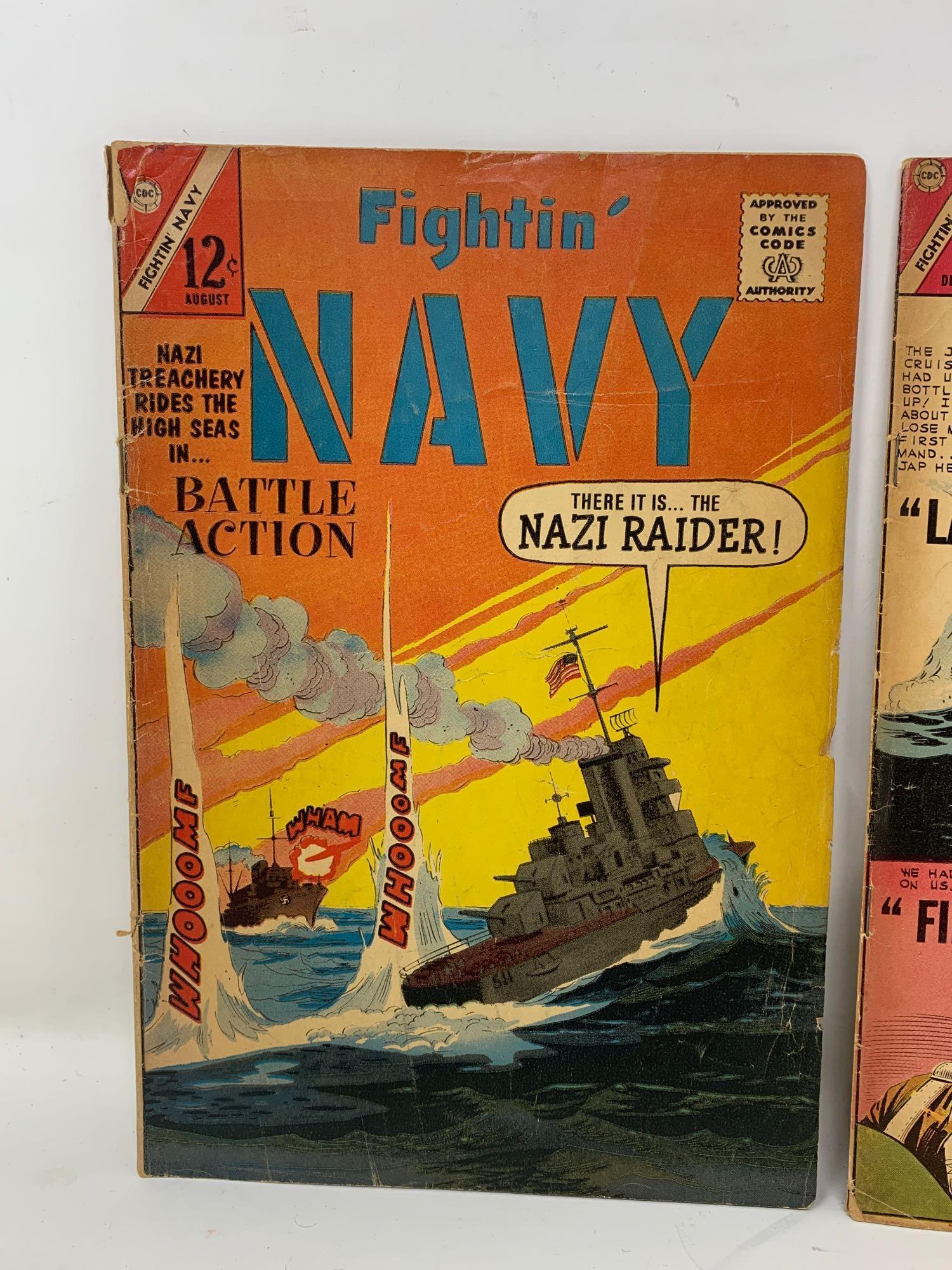 Fightin' Navy, Comic Books by Charlton Comics Group