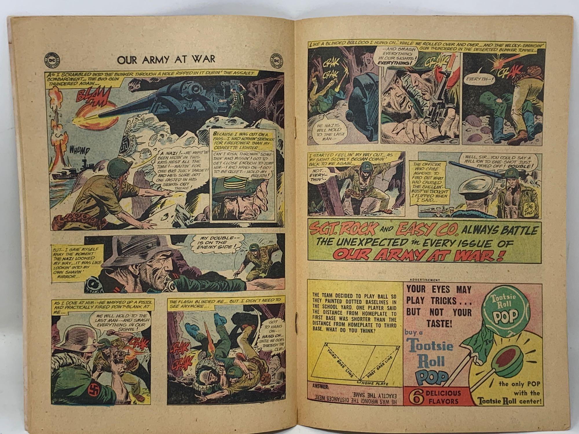 Our Army at War Comic Books by National Periodical Publications