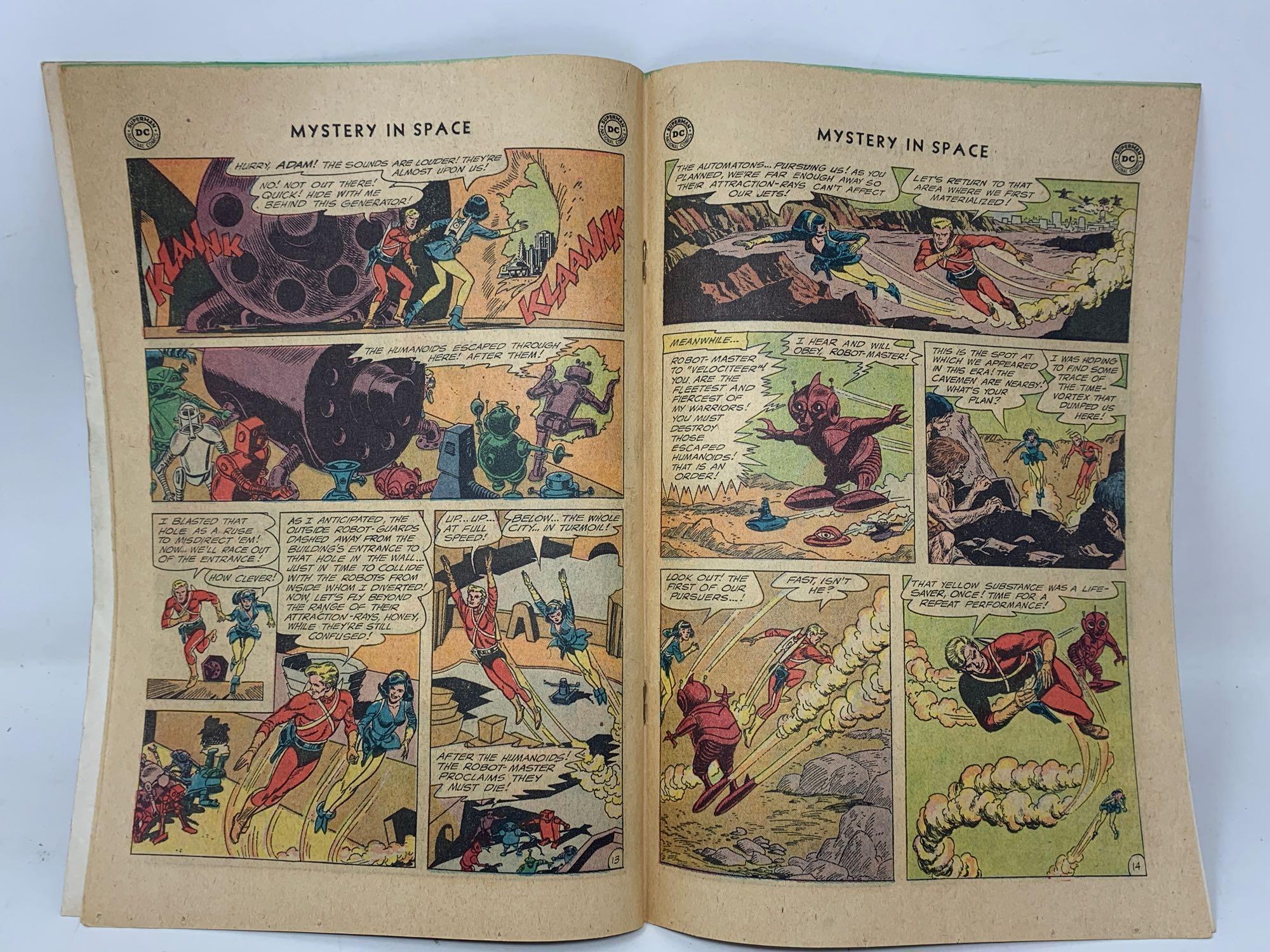 Daring Adventures and Mystery In Space, Silver Age Comic Books