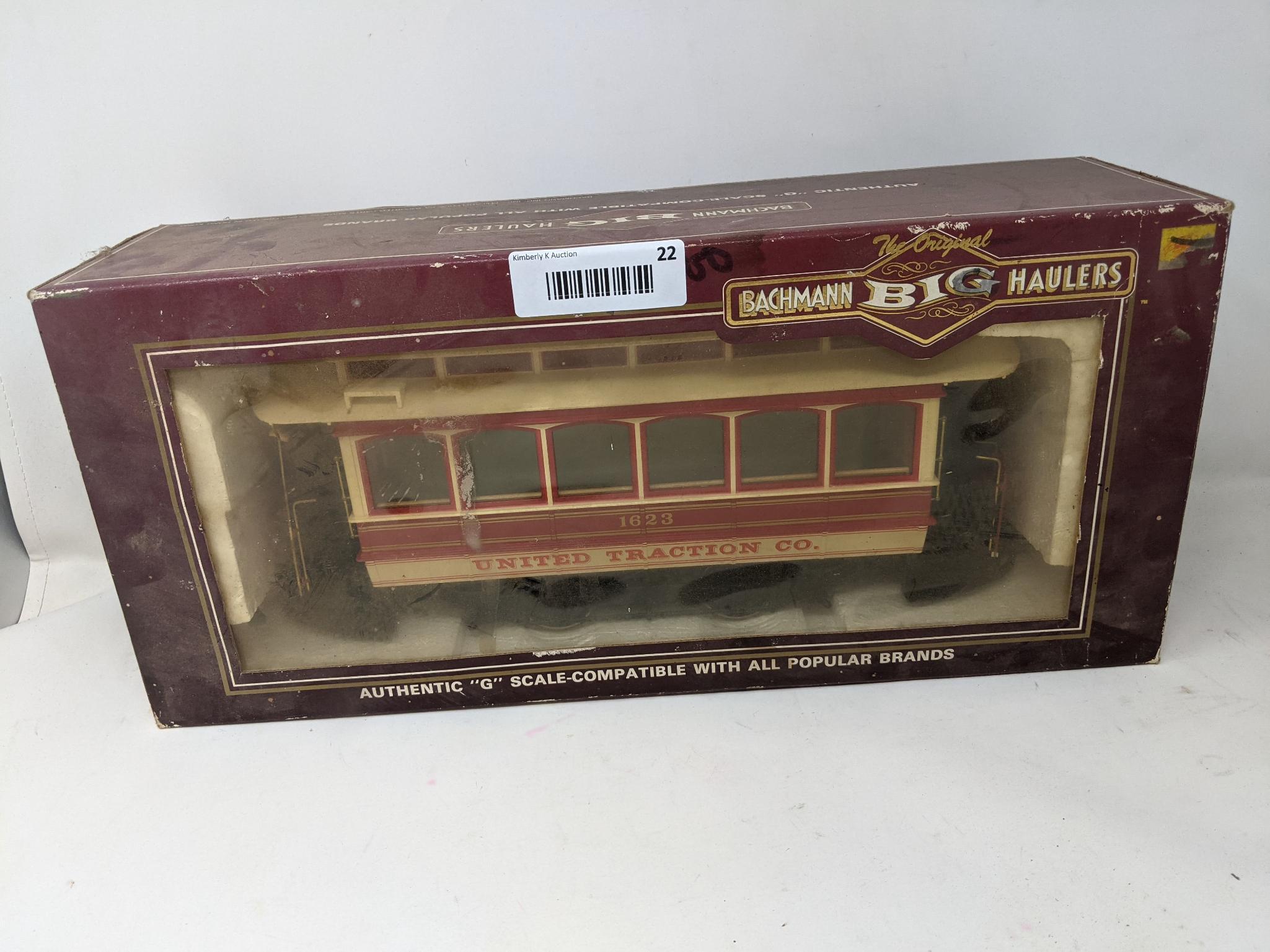 Bachmann Trolley Car -NIB and Battery of Train- As Is