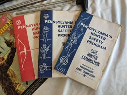 PA Hunter's Safety Booklets, The Archer's Bible, Gun Cleaning Accessories, Camo Bag