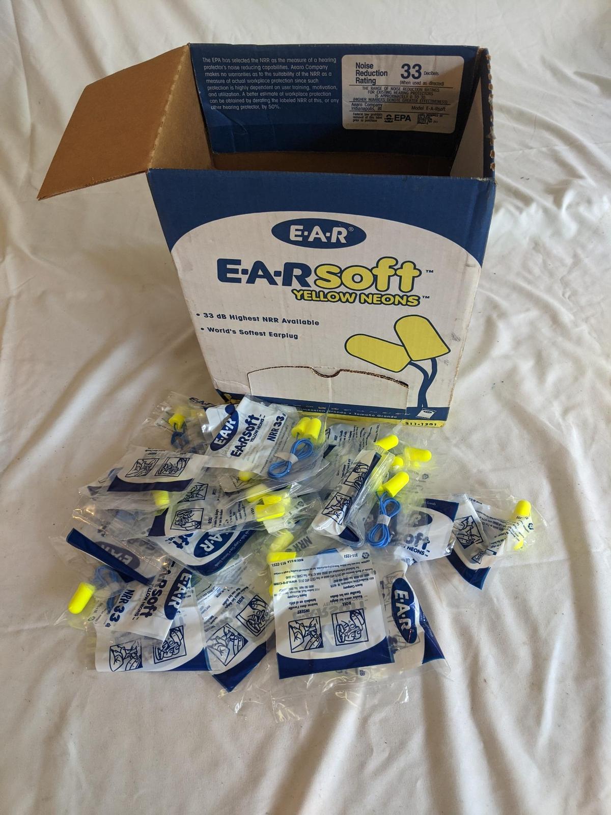 Box Full of Ear Soft Ear Plugs