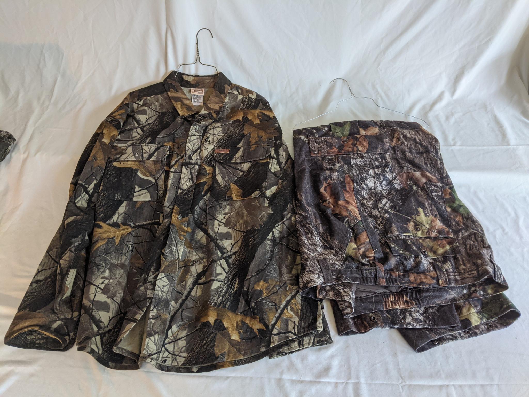 Woolrich Real Tree Camouflage Hunting Shirt and Pants