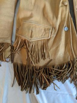 Buckskin Fringed Jacket