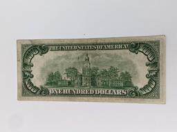 1934A $100 Star Note F