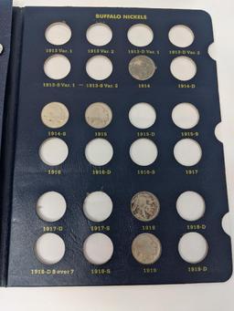 Buffalo Nickel Part Set 1914-38D (42 Pcs.)