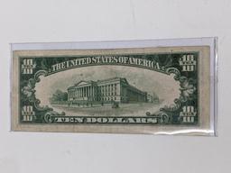 $10 1934C Star Note FRN F