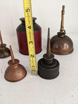 Grouping of Oilers, Various Sizes