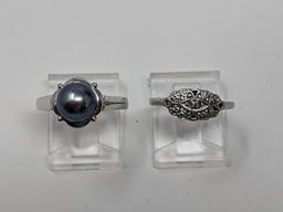 Two White Gold Rings