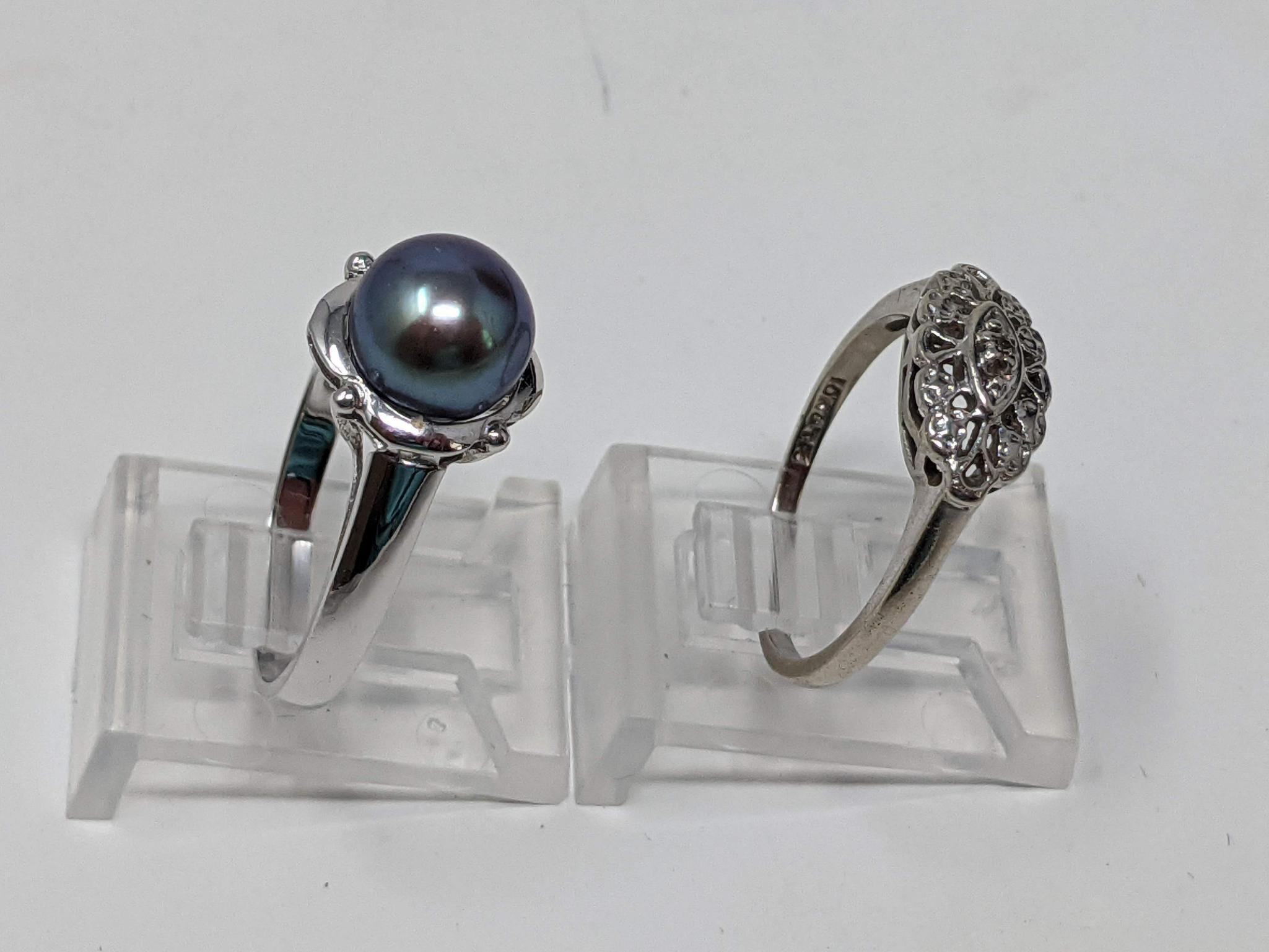 Two White Gold Rings