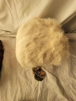 2 Fur Muffs, Hat and Collar