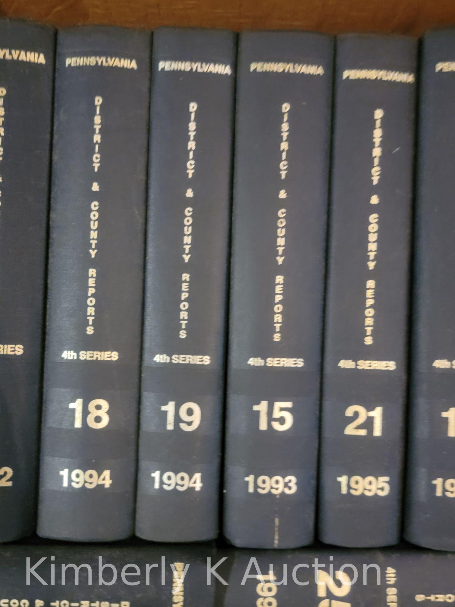 Pennsylvania District & County Reports- 28 Volumes, 4th Series