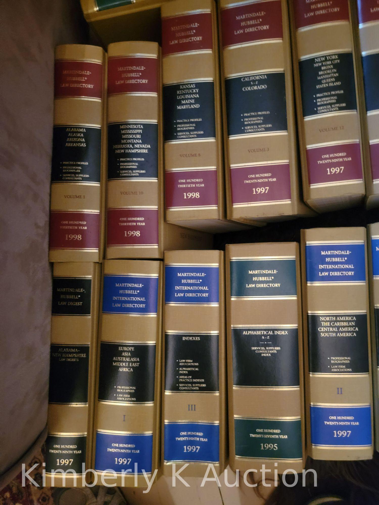 Martindale-Hubbell International Law Directory- 22 Volumes