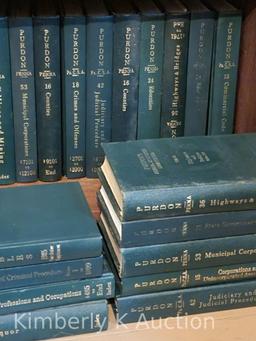 Purdon's Penna. Statues Annotated, Approx. 37 Volumes