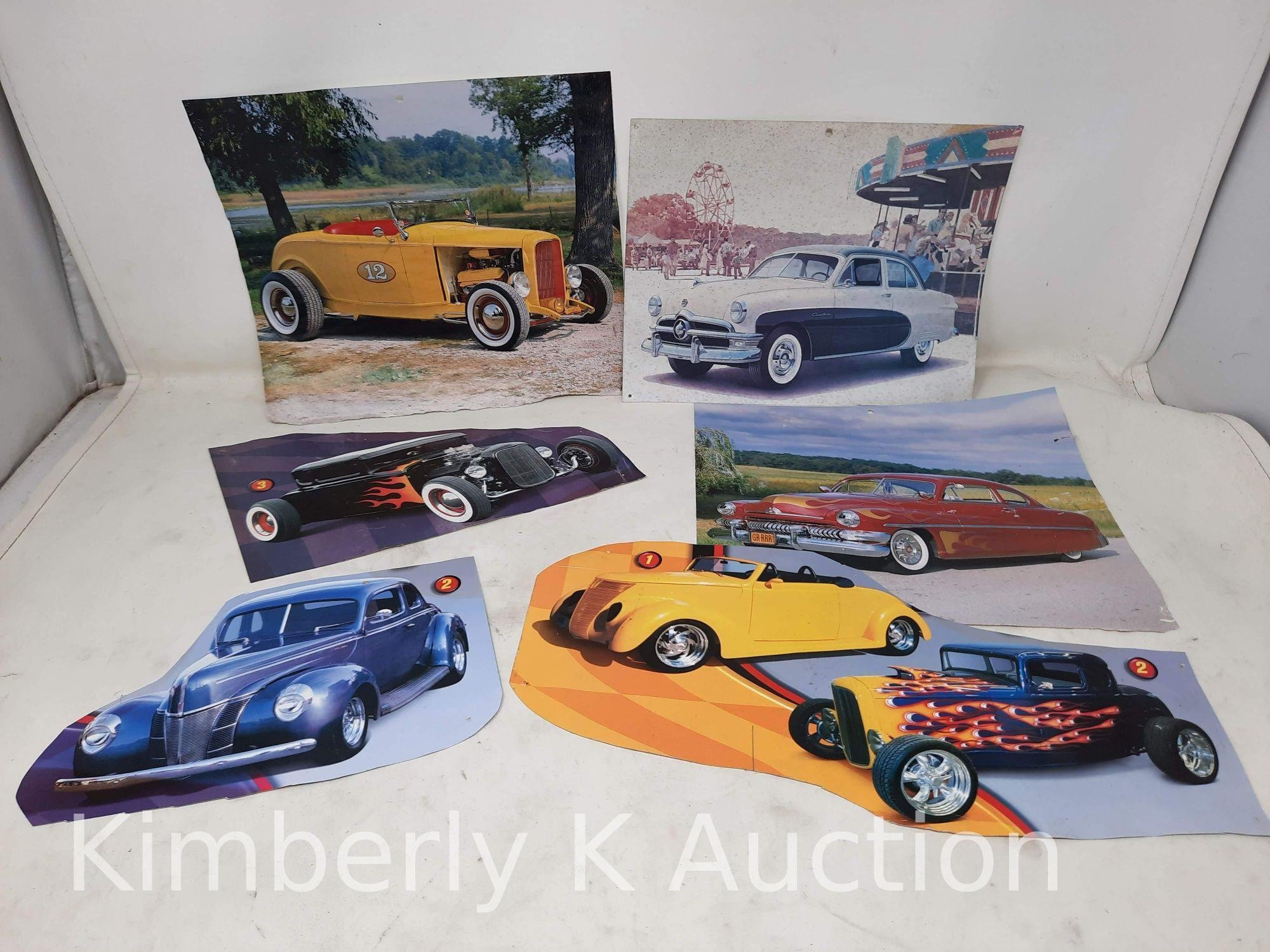 Large Assortment of Auto Related Ephemera, Prints and Lubrication Charts