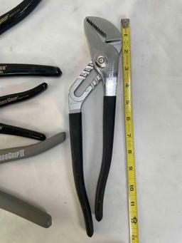 3 Robo-Grips, Wire Cutters, Pliers