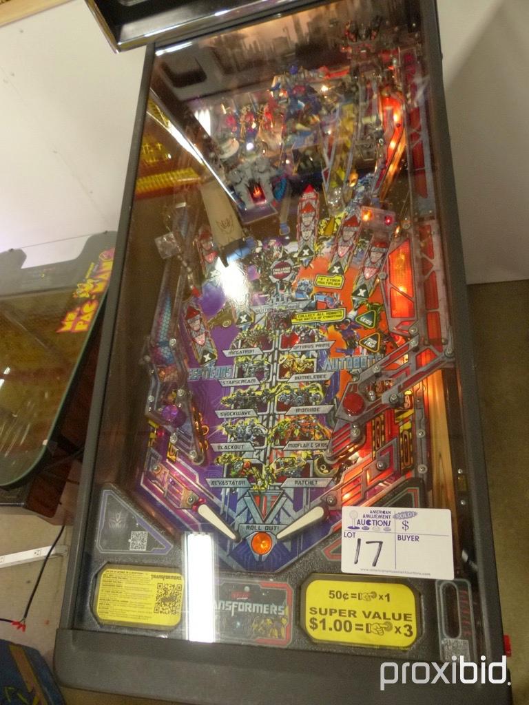 Transformers Pinball