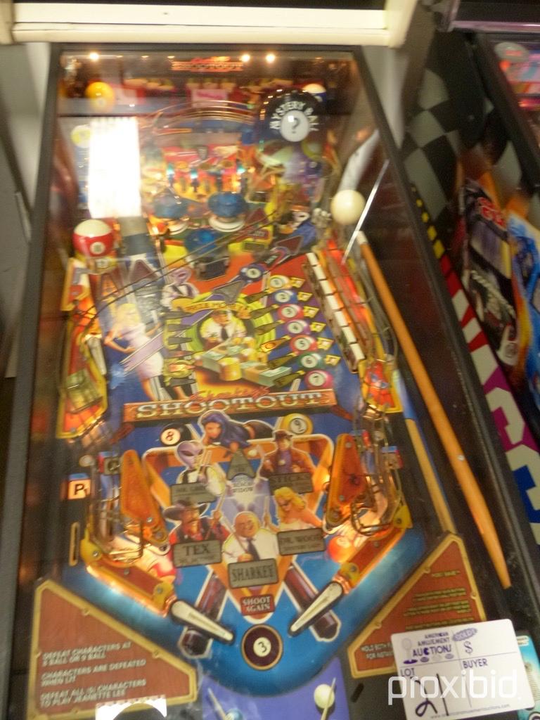 Sharkeys Shootout Pinball