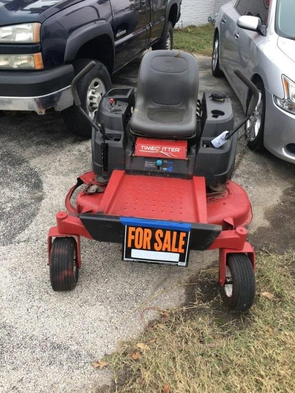 NOT SOLD Toro ZTR Mower T4631 314010010