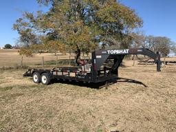 Top Hat Gooseneck Utility Trailer