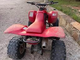 Cranks Runs Operates Honda 4wheeler ATVSN: unk Hrs: unk