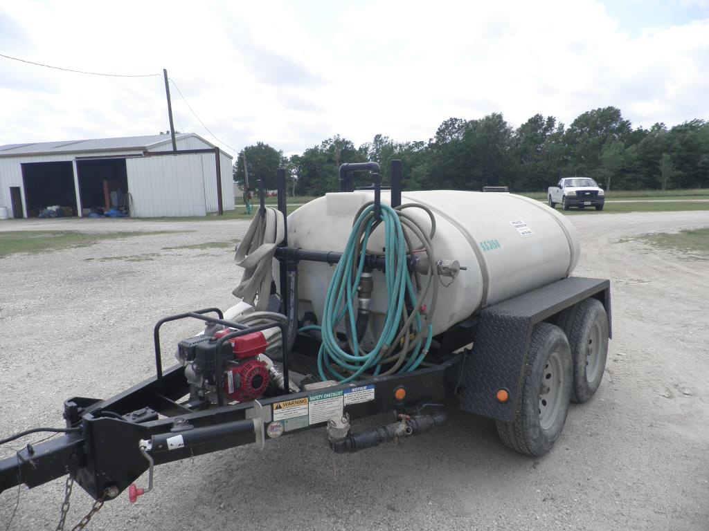 2013 Wylie 500 Gal tank on trailer