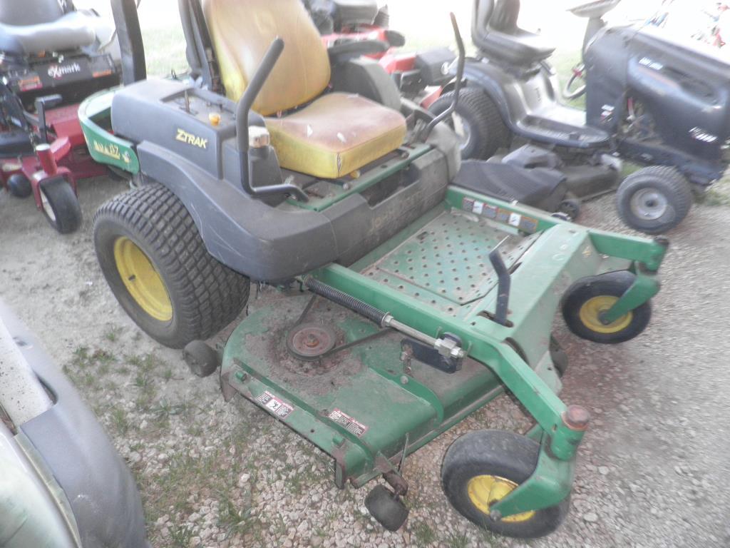 JD O turn mower