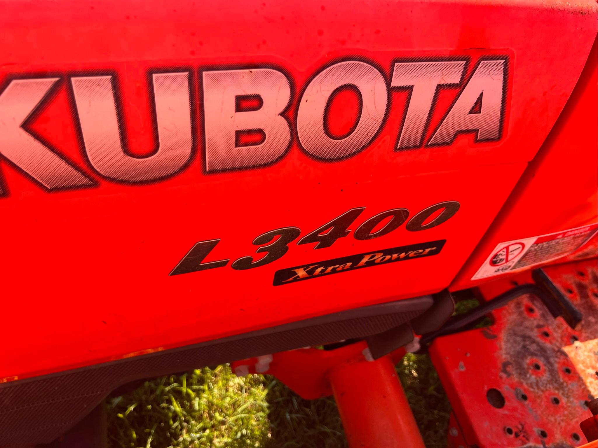 KUBOTA L3400 Tractor 8680 Mexia, TX