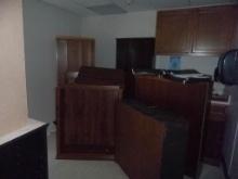 All furniture in bulding Desks, file cabinets,