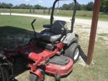 Exmark O turn mower 60" deck