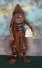 African Antique Witch Doctor Doll