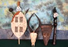 Four African Decor items