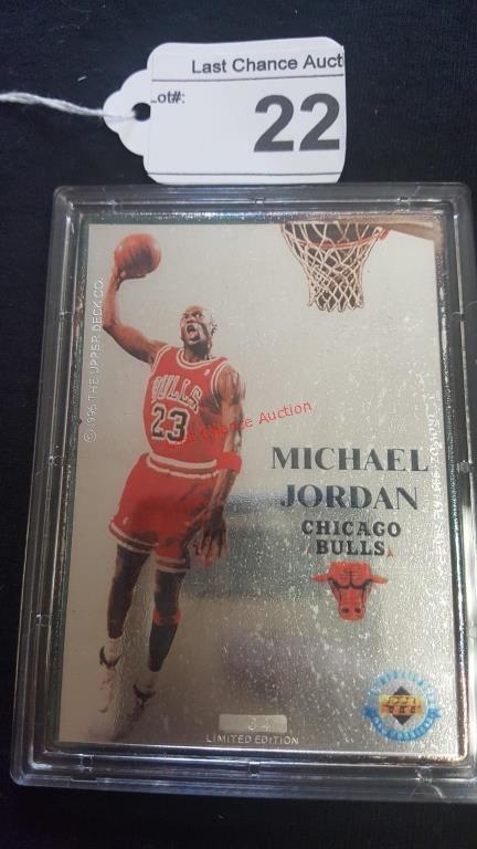 Michael Jordan Metal Card & Coin Set 1997 (COF)