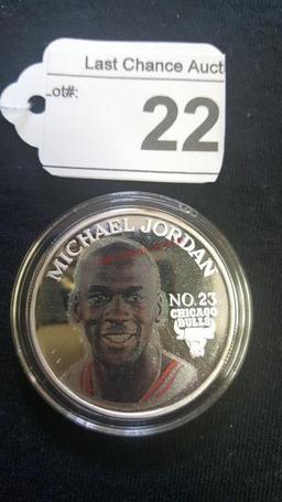 Michael Jordan Metal Card & Coin Set 1997 (COF)