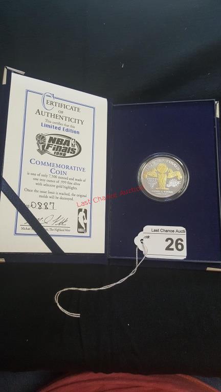 1998 NBA Finals Coin