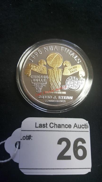 1998 NBA Finals Coin